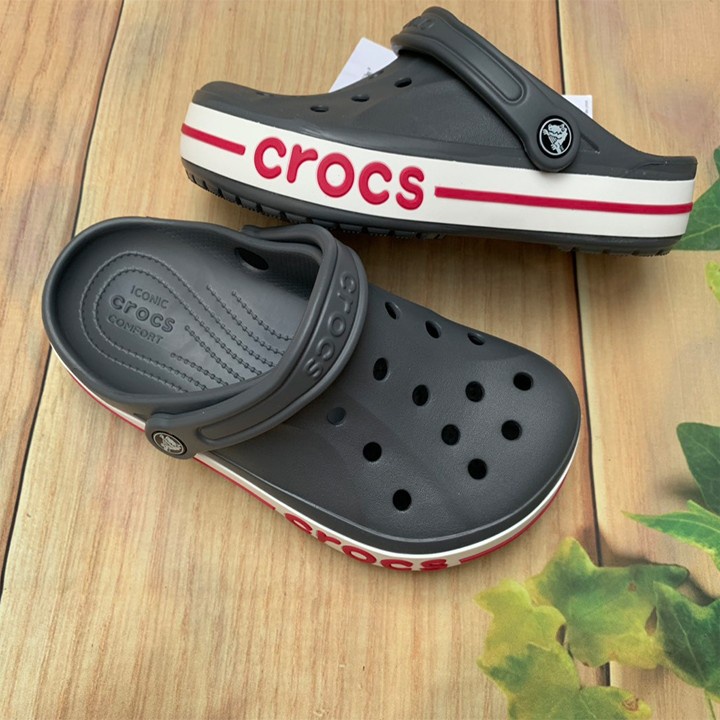 dép Cross đế bánh mì bay xanh than đỏ cross tặng thêm 12 sticker cross