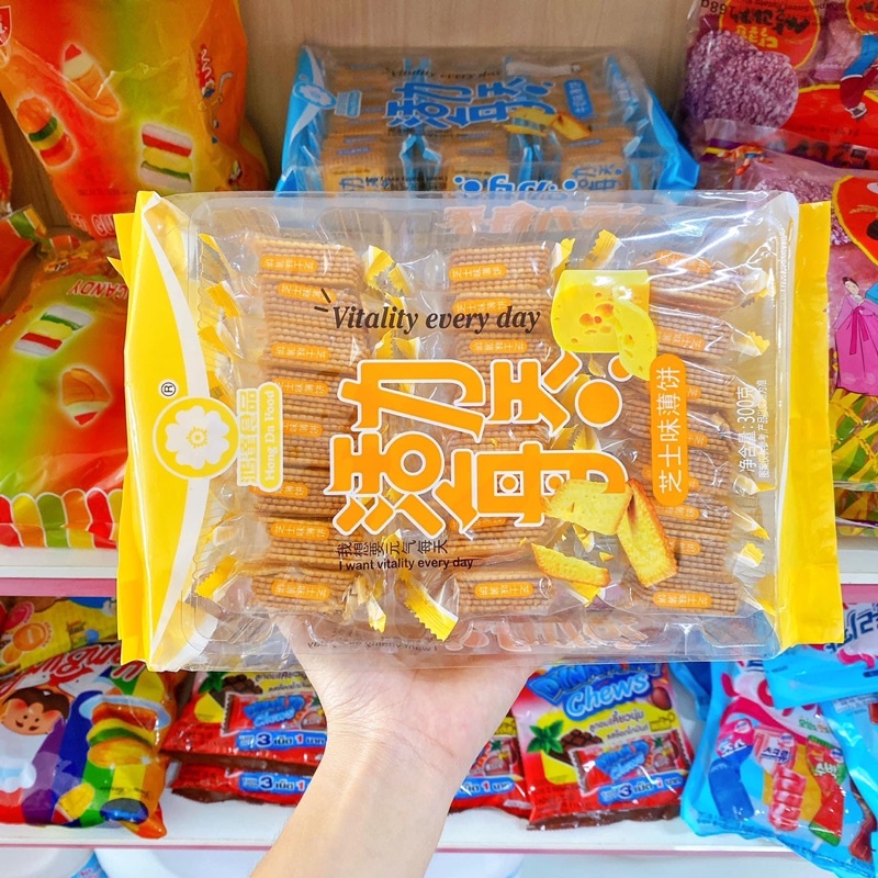 BÁNH QUY VITALITY EVERY DAY GÓI 300G VỊ PHÔ MAI/ SỮA/ RAU