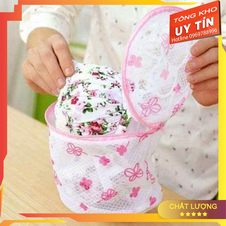 Combo 3 Túi Lưới Giặt Tròn Bảo Vệ Đồ Lót Tiện Ích