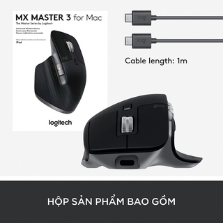 Chuột Không Dây Bluetooth Logitech MX Master 3 For Mac