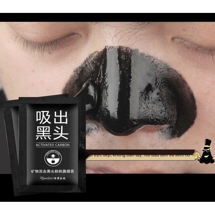 [Hàng mới về] Mặt Nạ Bùn Khoáng Lột Mụn Đầu Đen Cho Vùng Mũi