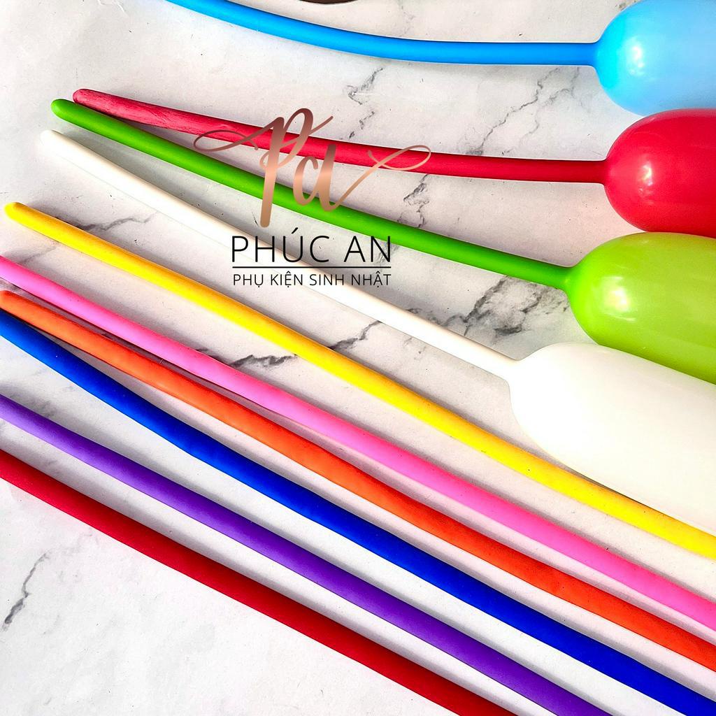 Set 10 bong bóng dài tạo hình trang trí (màu ngẫu nhiên)