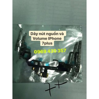Dây nút nguồn, Volume, gạt rung Ip 7 Plus zin máy