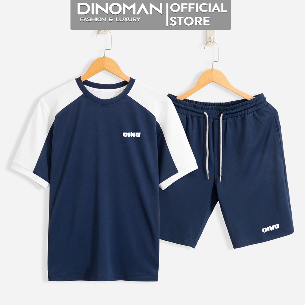 Bộ Thể Thao Nam DINOMAN Vải Cá Sấu Cao Cấp Phù Hợp Mặc Nhà Hoặc Chơi Thể Thao !