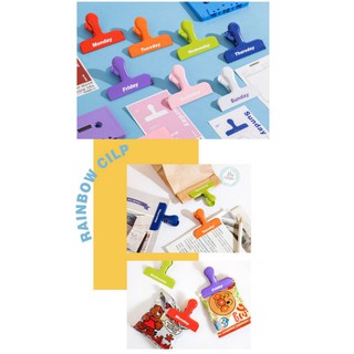 KẸP GIẤY RAINBOW WEEKLY