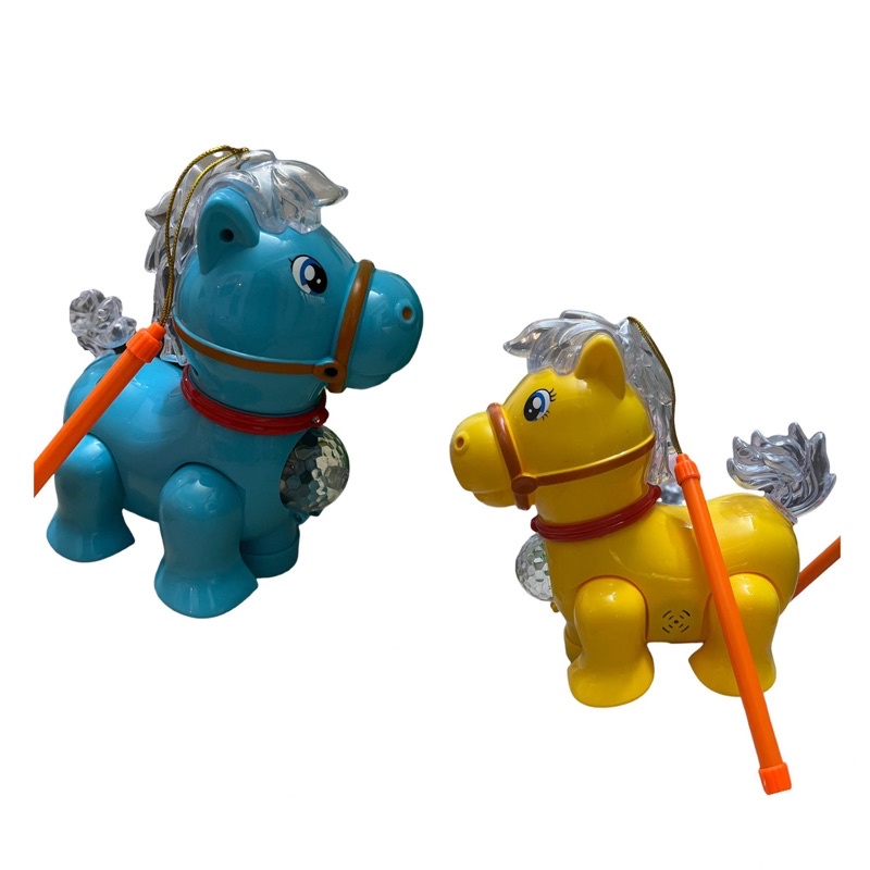 Lồng Đèn Thú Pin Minion Lái Phi Thuyền, Vịt Hồng, Voi, Thỏ Đánh Trống Có Đèn Nhạc Cho Bé Chơi Trung Thu