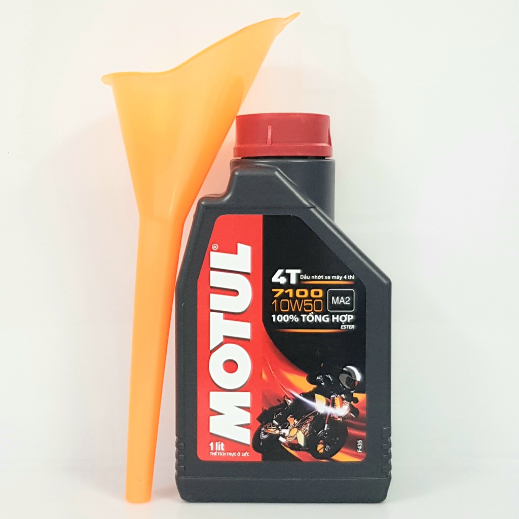 [CÓ QUÀ TẶNG] Nhớt tổng hợp xe số cao cấp Motul 7100 1L / Motul H-tech 1L tặng phễu