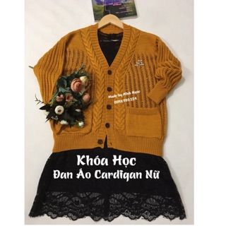Voucher KH11 - Khoá học đan áo Cardigan nữ