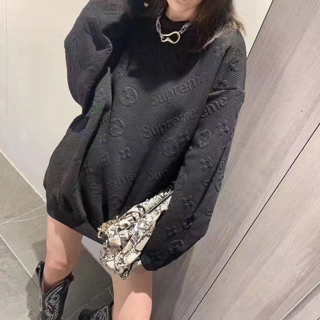 ! Supreme! Áo Hoodie dáng rộng thoải mái cá tính cho nam nữ | BigBuy360 - bigbuy360.vn