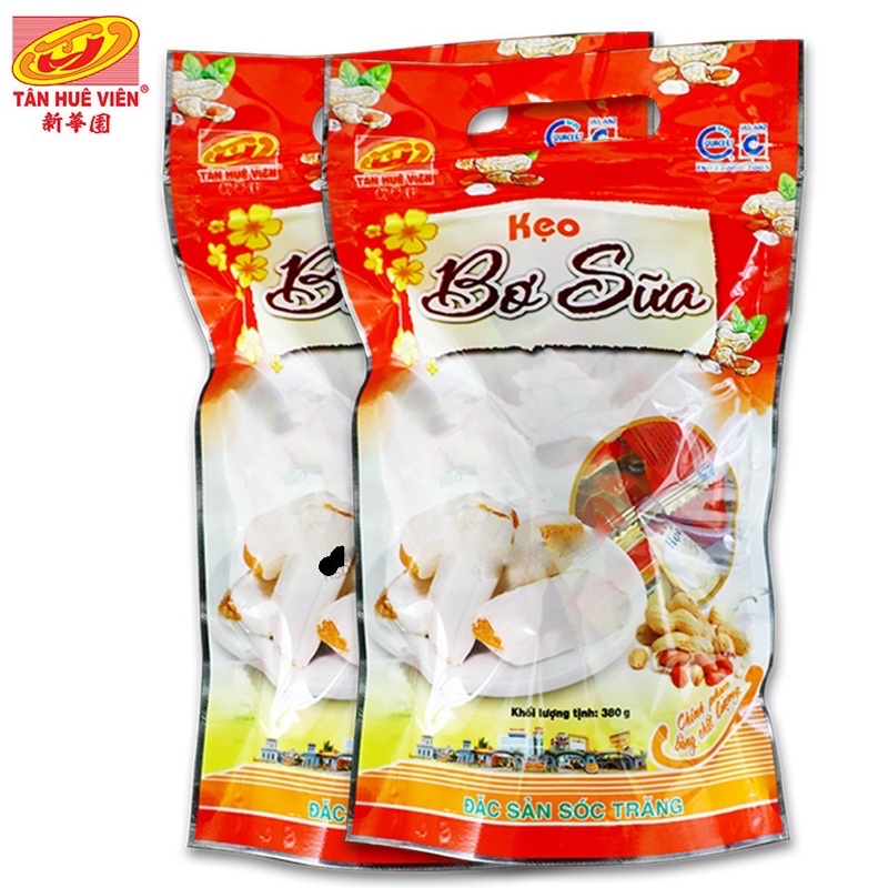 Kẹo bơ sữa đậu phộng Tân Huê Viên