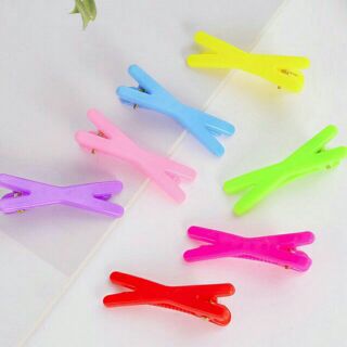 Kẹp tóc nơ chữ x sắc màu 🌈
