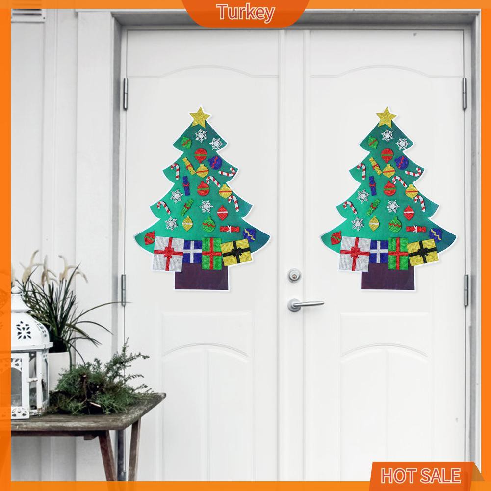 Tranh Dán Tường Họa Tiết Cây Thông Giáng Sinh - SỈLẺLONGBIÊN