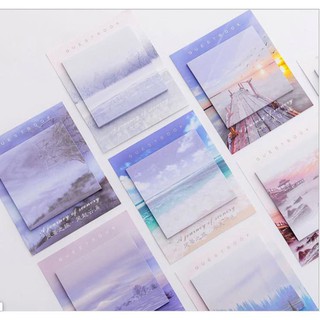 giấy note loang màu đẹp