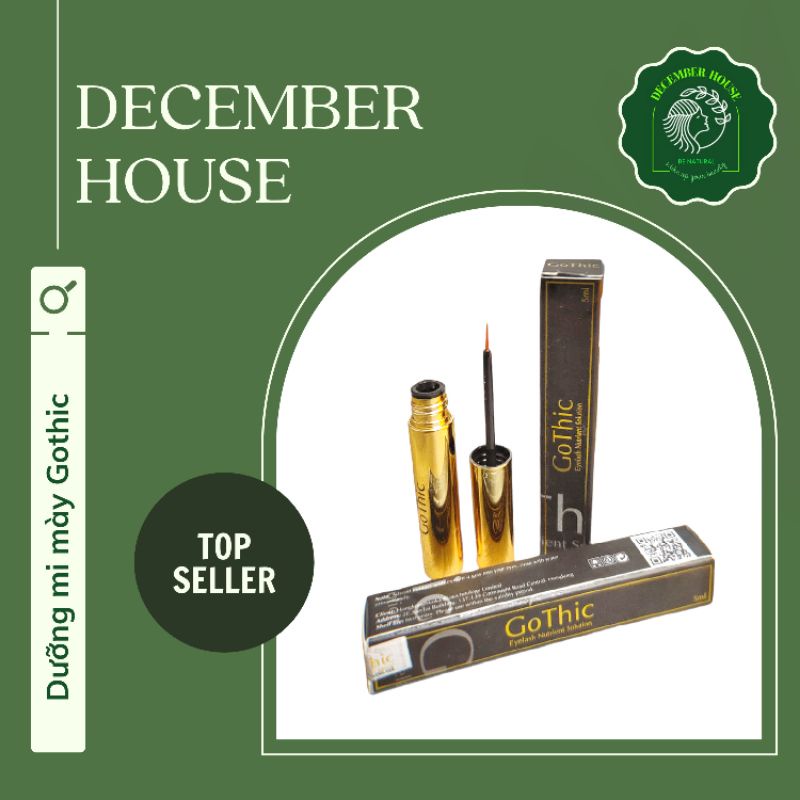 Dưỡng mi GOTHIC, tinh chất dưỡng mi dài và dày, kích mọc mi tự nhiên 5ml