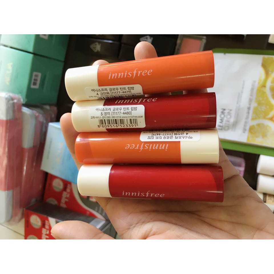 Son Dưỡng Có Màu Innisfree Eco Flower Tint Balm