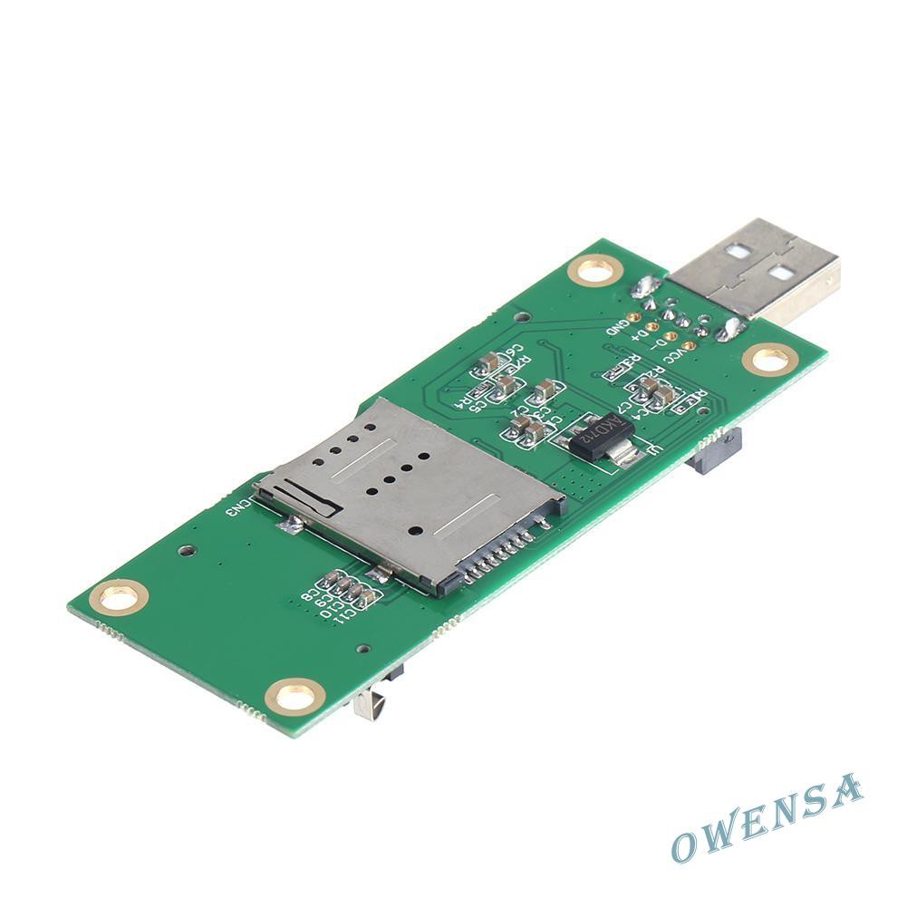 Đầu chuyển đổi Mini Pci-E sang USB với khe cắm thẻ sim 8 chân cho Wwan/Lte | BigBuy360 - bigbuy360.vn