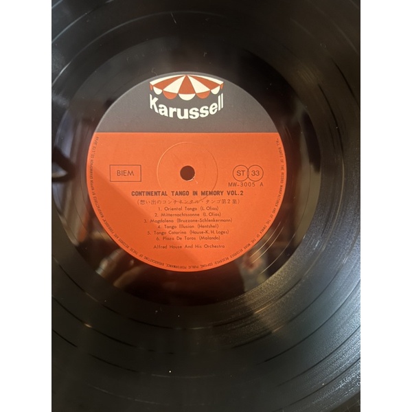 Đĩa than vinyl Hoà tấu Tango Hay