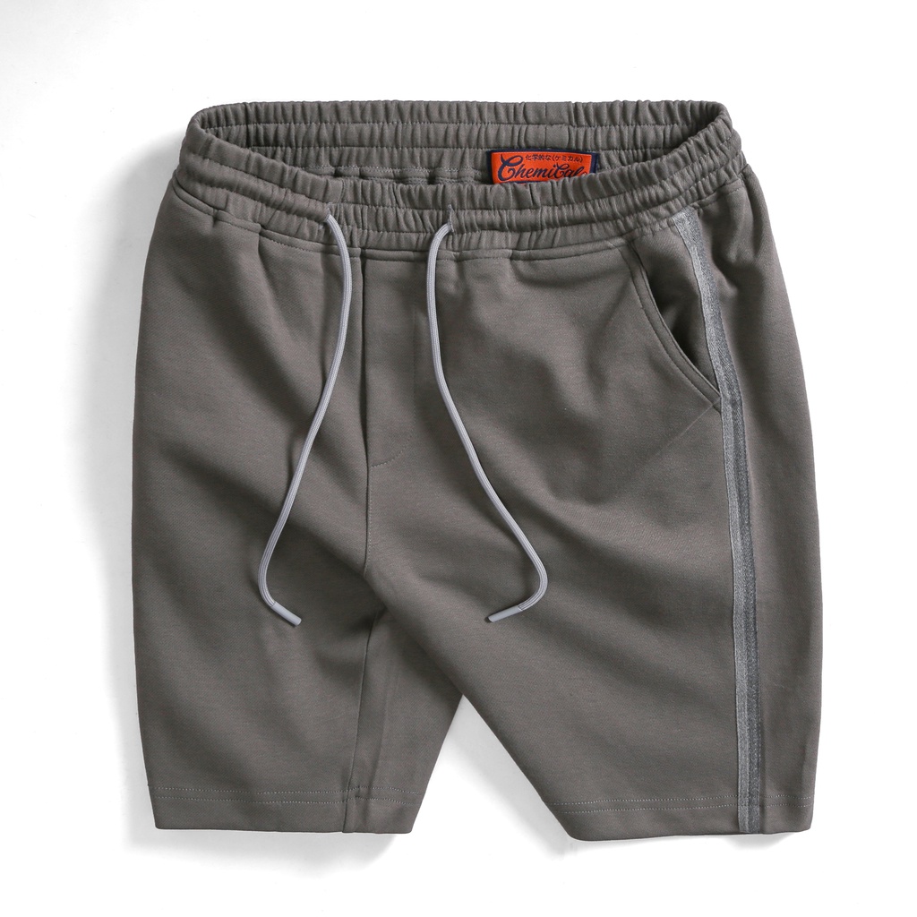 Quần short thun thể thao cao cấp 6005 CHEMICAL chất vải dày dặn co giãn thoải mái kiểu dáng thời trang - MENFIT