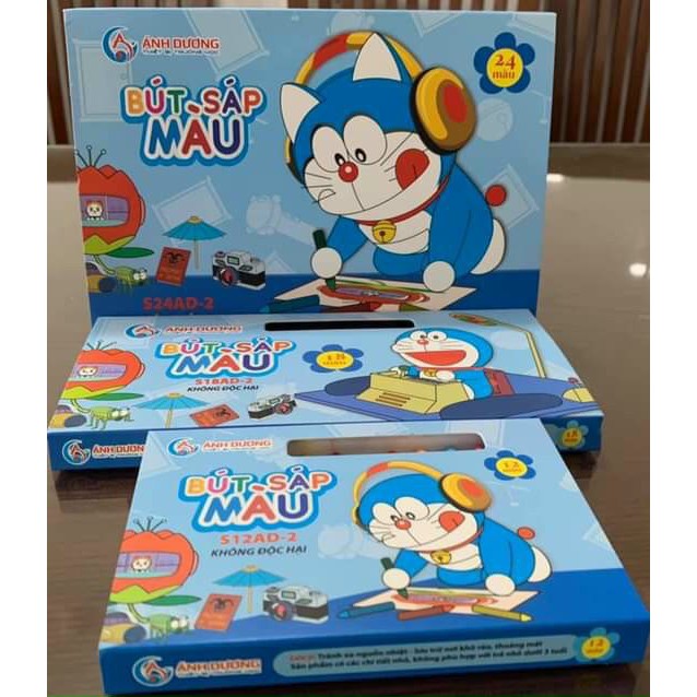 Bút sáp màu Ánh Dương, hàng Việt Nam chất lượng cao