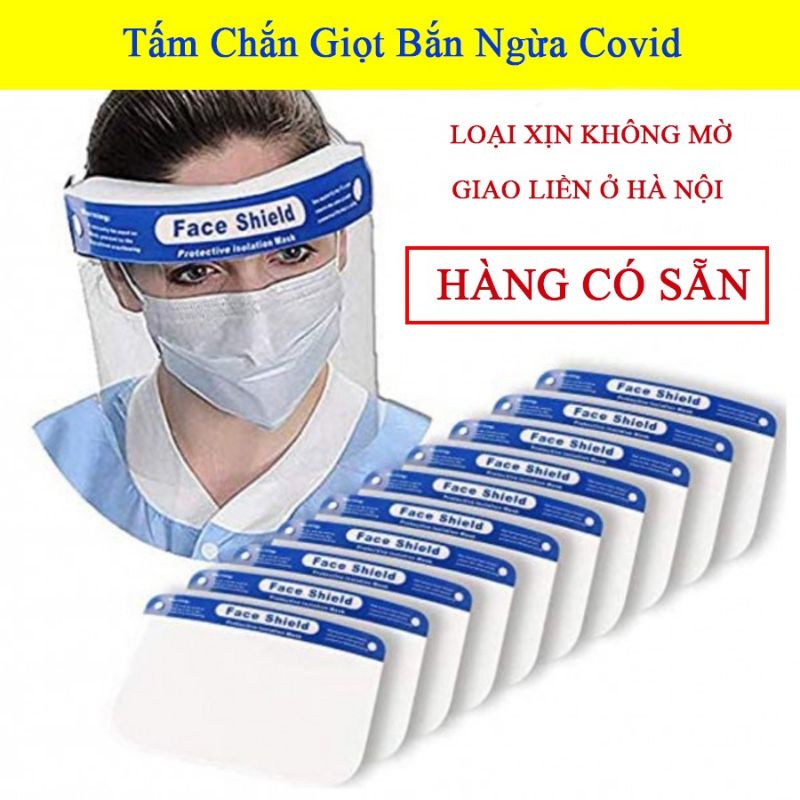 (Combo 5 chiếc) Tấm kính chắn giọt bắn mica mềm, kính phòng dịch