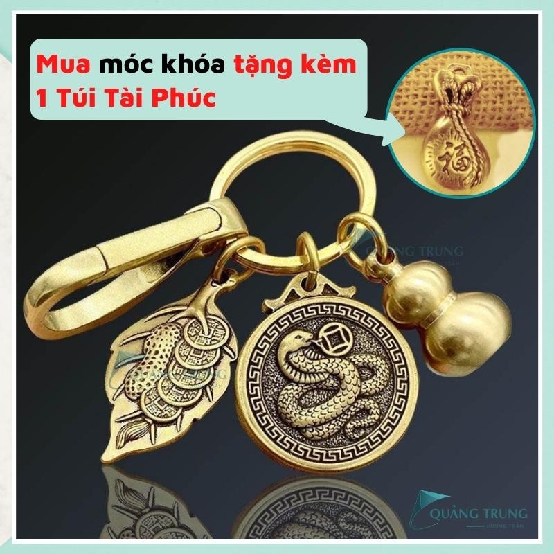 Móc khóa 12 con giáp phong thủy vạn dặm bình an, Móc chìa khóa ô tô xe máy hợp kim cao cấp