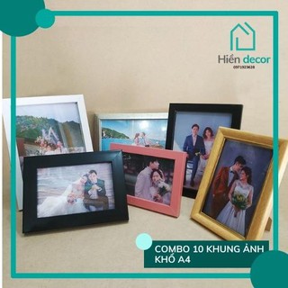 Combo 10 khung ảnh khổ A4 20x30cm chuẩn quốc tế
