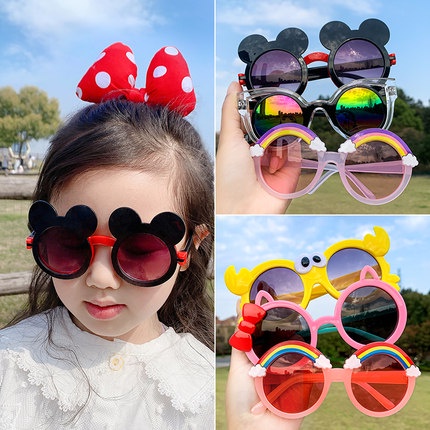 Kính Mát Hình Hoạt Hình Đáng Yêu Cho Bé