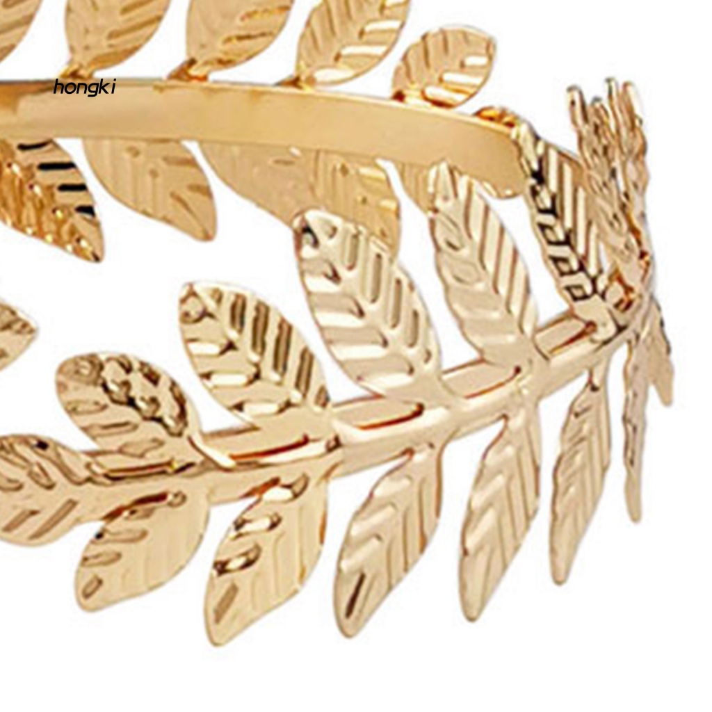 Vòng Đeo CáNh Tay HọA TiếT ChiếC Lá ĐộC ĐáO