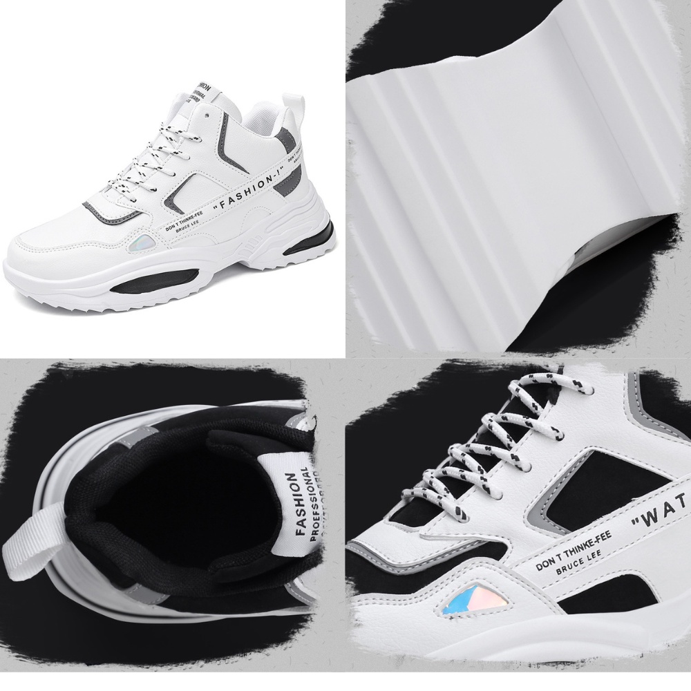 Giày nam thể thao Ulzzang cao cấp, phong cách Hàn Quốc, kiểu dáng thời trang - G31