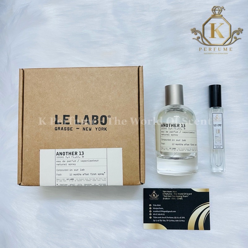 [K Perfume Chính Hãng] Nước Hoa Unisex Le Labo A13 | Thế Giới Skin Care