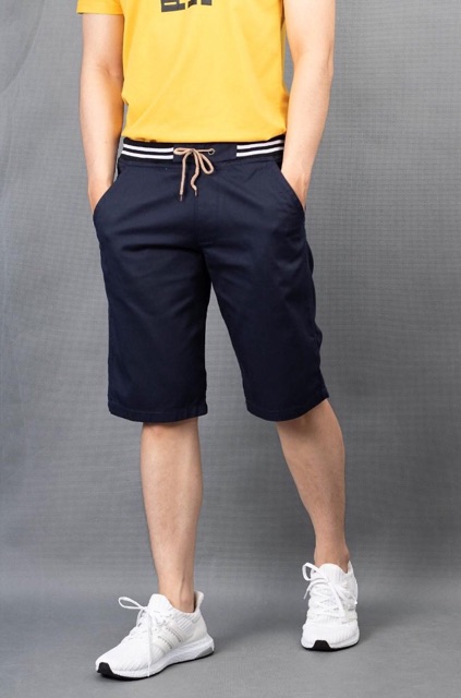 Quần Short Nam Kaki Lưng Thun LD02 | BigBuy360 - bigbuy360.vn
