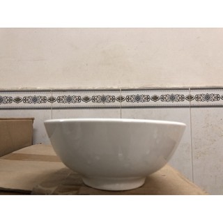 Tô phở sứ trắng size 7