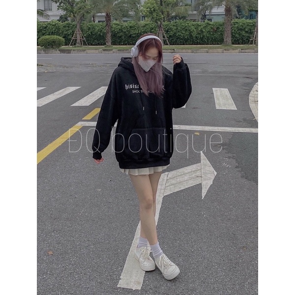 Hoodi bàn cờ chất nỉ bông Qc loại 1 over Size | BigBuy360 - bigbuy360.vn