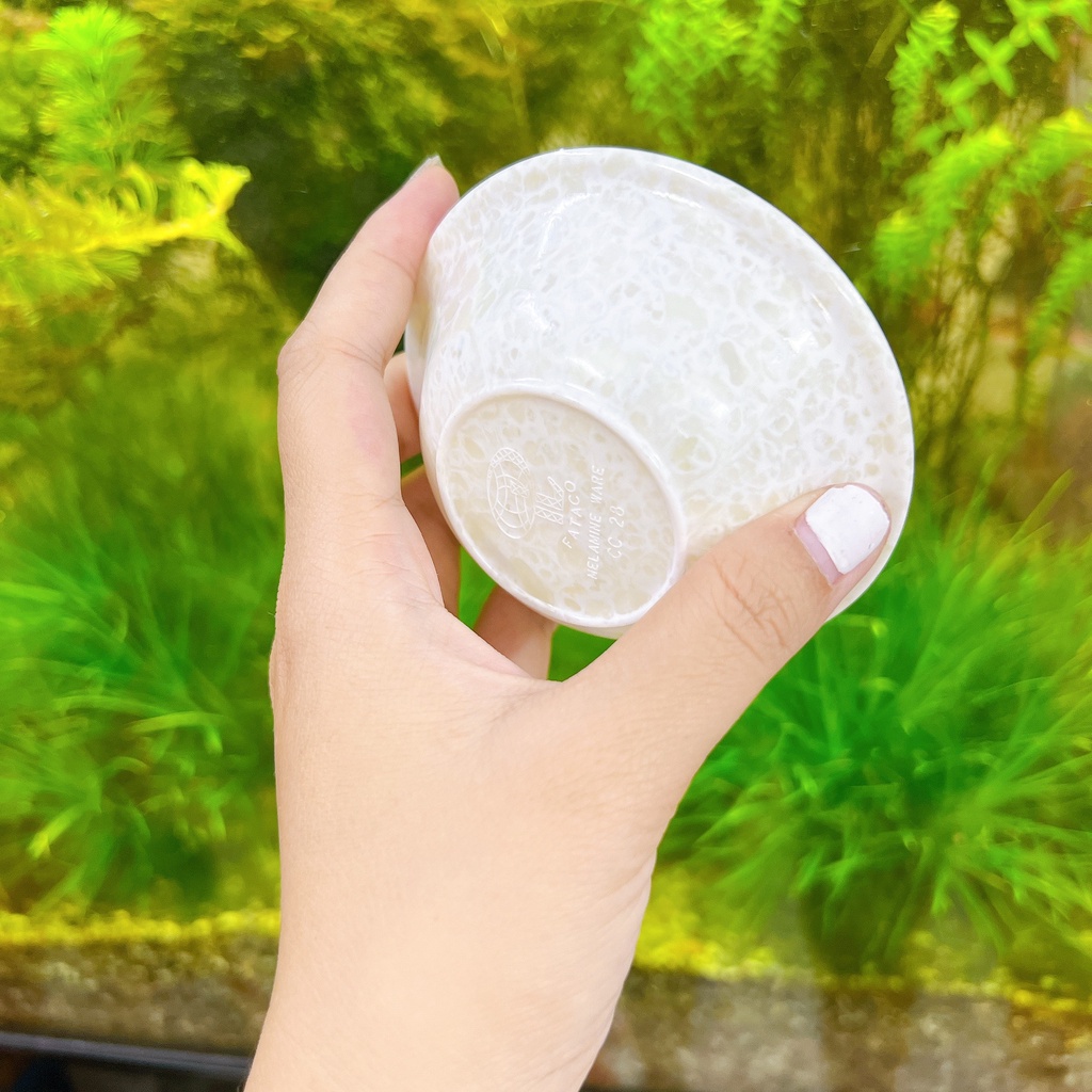 Chén Chấm 28 Vân Đá Trắng Nhựa Melamine Cao Cấp Fataco Việt Nam - Chính Hãng