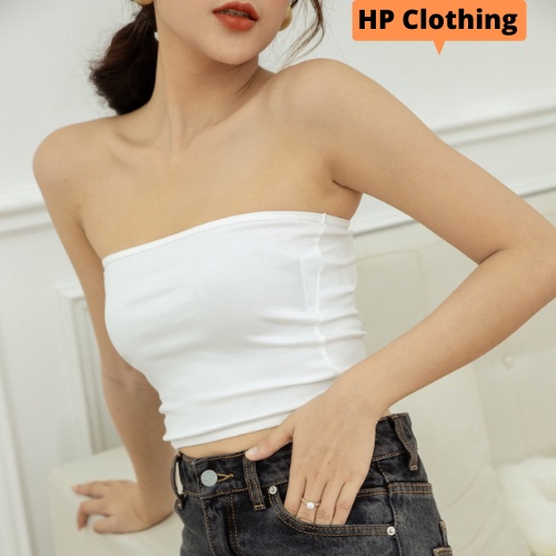 Áo quây ngực nữ không mút chất liệu thun cotton 100% co dãn nhiều màu