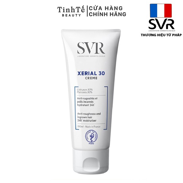 Kem dưỡng da, giữ ẩm dành cho da rất khô và da thô sần SVR XERIAL 30 Creme 100ml