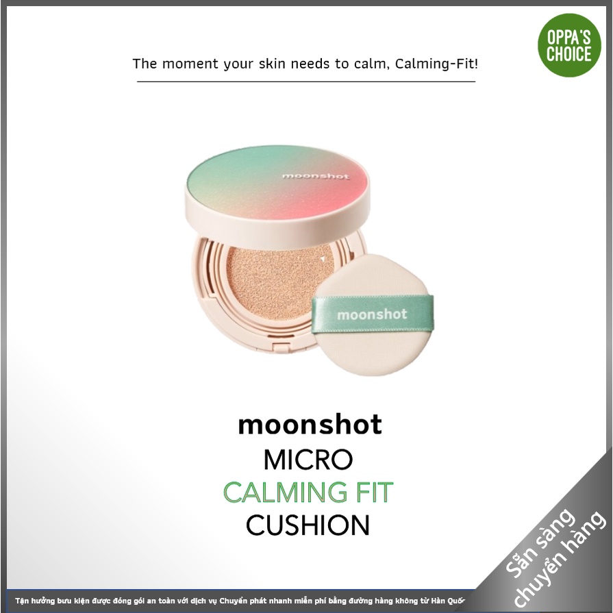 Phấn nước Moonshot Micro Calming Fit Cushion  15g