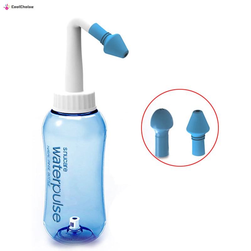 300ml Rửa Mũi Neti Nồi Gói Sinus Mũi Cleaner Chai Mũi Irrigator Rửa Nồi Saline Trẻ Em Chăm Sóc Mũi Cho Bé