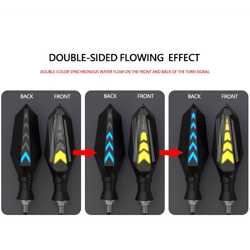 Rơ Le Đèn LED Tín Hiệu Hai Bên Dành Cho Xe Mô Tô M10Bolt IP65