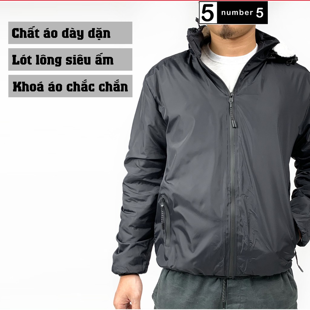Áo Gió Lót Lông Cừu Cao Cấp, Chống Gió Chống Nước, Lông Cừu Siều Dày Ấm Áp [AGC]