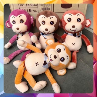 Gấu Bông Khỉ Đeo Yếm Siêu Dễ Thương