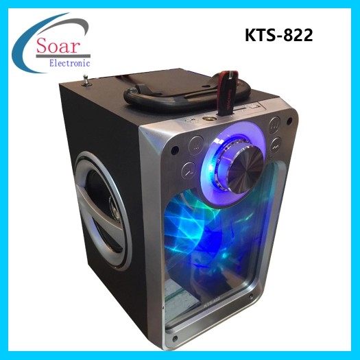 OA DI ĐỘNG KARAOKE BLUETOOTH KTS MN CỰC HAY LED 3D