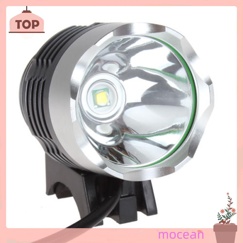 Đèn Pha Xe Đạp Xm-L T6 Bóng Led Q5 Usb 1200lm 3 Chế Độ Sáng