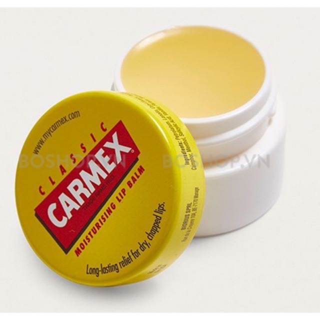 Son dưỡng môi dajng hũ Carmex dạng hũ 7.5g
