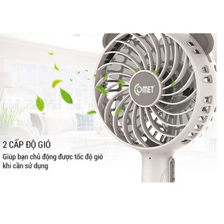 Quạt sạc mini cầm tay Comet CRF0804