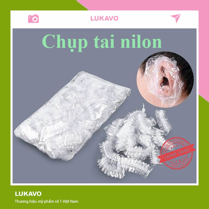 SỈ 01 đôi bao trùm vành tai chống nước khi tắm hoặc làm tóc, nhuộm tóc DC25