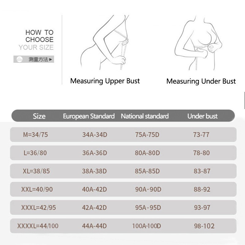 Áo ngực bầu AOWEINISI chất liệu cotton kích thước M-4XXL