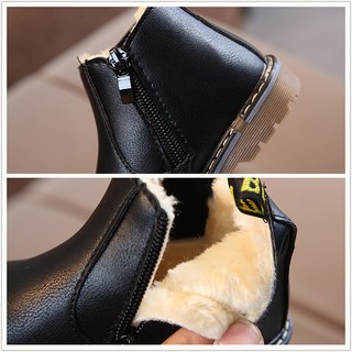 Boots giữ ấm phối lông thú cho bé