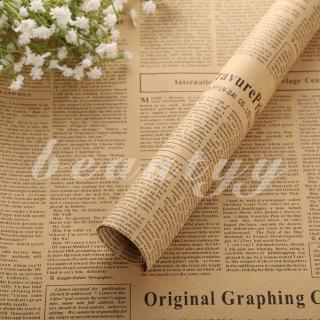 Giấy Kraft Gói Quà Phong Cách Retro