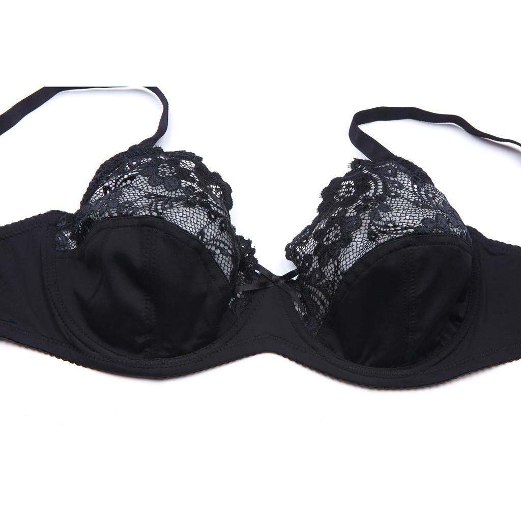 Áo lót VARSBABY phối ren cỡ lớn thoải mái không gây khó chịu thời trang cho nữ